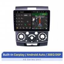 Android 10.0 9 pouces Radio de navigation GPS pour 2006-2010 Ford Everest / Ranger Mazda BT-50 avec écran tactile HD Prise en charge Bluetooth Carplay TV numérique