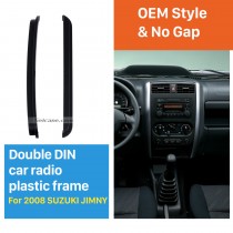 173 * 98/178 * 102mm Double Din 2008 Suzuki Jimmy Car Radio Fascia Lecteur DVD Visage plaque de cadre de montage