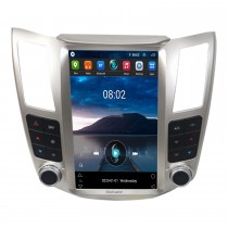 12,1 pouces Android 10.0 Radio de navigation GPS pour 2004 2005 2006-2008 Lexus RX330 RX300 RX350 RX400 avec écran tactile HD Prise en charge Bluetooth Carplay DVR TPMS