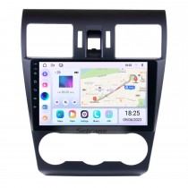 9 pouces 1024*600 Écran tactile 2014 2015 2016 Subaru Forester Android 13.0 Radio Système de navigation GPS Bluetooth Caméra de recul WIFI Lien miroir Commande au volant