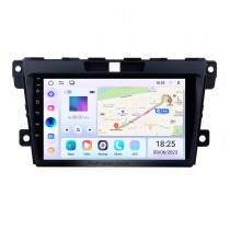 9 pouces Android 14.0 2 Din Radio 2007-2014 MAZDA CX-7 Navigation GPS Bluetooth avec USB SD 1080P Système Audio Vidéo Aux