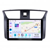 10,1 pouces 2012-2016 Nissan Sylphy Android 14.0 HD Écran tactile GPS Unité principale Navi Radio USB Prise en charge Bluetooth WIFI Lien miroir DVR OBD2 TPMS Aux