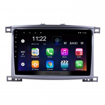 10,1 pouces Android 10.0 Radio de navigation GPS pour 2003-2008 Toyota Land Cruiser 100 Auto A/C avec écran tactile HD Prise en charge Bluetooth USB Carplay TPMS