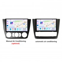 Pour 2004-2012 BMW Série 1 E81 E82 116i 118i 120i 130i Radio Android 14.0 HD Écran tactile 9 pouces Système de navigation GPS avec prise en charge Bluetooth Carplay DVR