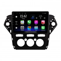 Android 13.0 HD Écran tactile 10,1 pouces pour 2011-2013 Ford Mondeo Zhisheng Manuel AC Radio Système de navigation GPS avec prise en charge Bluetooth Carplay Caméra arrière