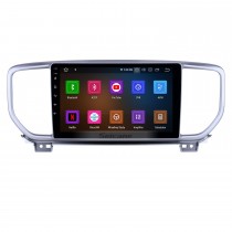 Radio de navigation GPS de rechange pour 2018-2019 Kia Sportage R Android 13.0 Écran tactile 9 pouces avec prise en charge Carplay Bluetooth AUX SWC Backup camera DAB +