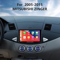 9 pouces pour MITSUBISHI ZINGER 2005-2015 Android 13.0 HD Écran tactile Auto Stéréo 3G WIFI Bluetooth Système de navigation GPS Prise en charge radio SWC DVR OBD Carplay RDS
