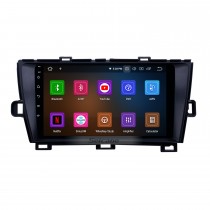 2009-2013 Toyota Prius LHD Android 13.0 Radio de navigation GPS 9 pouces Bluetooth Bluetooth HD à écran tactile WIFI Support USB Carplay DAB + TPMS
