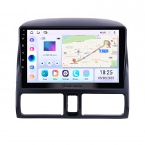 Android 13.0 Pour Honda CRV 2002 Radio Système de navigation GPS Écran tactile HD de 9 pouces avec prise en charge Bluetooth Carplay Caméra arrière DVR