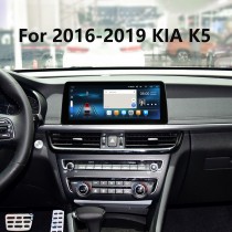 Écran tactile HD 12,3 pouces Android 12.0 pour 2016 2017 2018-2019 Système de navigation GPS KIA K5 Lecteur DVD de voiture avec Wifi Réparation d'autoradio Support de navigation secondaire TV numérique HD