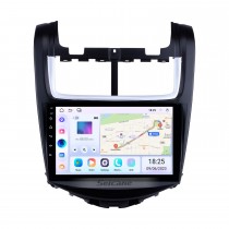 Système de navigation OEM de 9 pouces Android 14.0 Radio pour 2014 Chevy Chevrolet Aveo 1024 * 600 Écran tactile Lecteur MP5 Tuner TV Télécommande Bluetooth musique