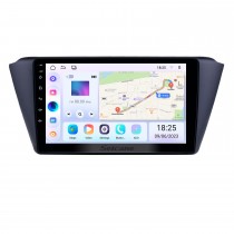 9 pouces Android 14.0 Radio de navigation GPS pour 2015-2018 Skoda New Fabia avec écran tactile Bluetooth Bluetooth WIFI AUX soutien Carplay SWC TPMS
