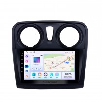 Écran tactile HD 9 pouces Android 14.0 Radio de navigation GPS pour 2012-2020 Renault Dacia Sandero avec prise en charge Bluetooth AUX Carplay TPMS