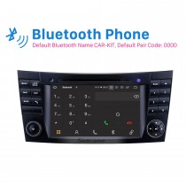 7 pouces 2001-2008 Mercedes Benz Classe G W463 Écran tactile Android 12.0 Navigation GPS Radio Bluetooth Carplay Prise en charge USB SWC TPMS Caméra de recul