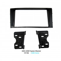 173 * 98mm Double Din 2003-2008 Toyota 4 Runner Voiture Radio Fascia Dash Mont cadre Kit DVD Panneau Audio Lecteur