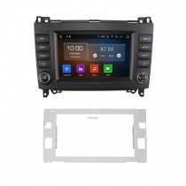 Autoradio Carplay 7 pouces Android 13.0 pour 2004-2012 BENZ B200 A-KLASSE W169 B-KLASSE W245 Navigation GPS Unité principale Prise en charge WiFi DAB + OBDII Commande au volant