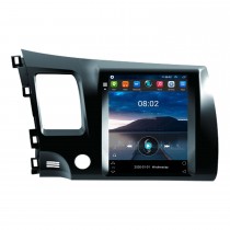 Écran tactile HD 9,7 pouces pour 2004-2009 Honda Civic LHD Android 10.0 Autoradio Système stéréo de voiture avec Bluetooth intégré Carplay DSP Prise en charge 360 ° Caméra DVR
