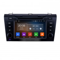 7 pouces Android 12.0 Radio de navigation GPS pour Mazda 3 2007-2009 avec écran tactile HD Support Carplay Bluetooth Caméra arrière TV numérique