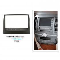 173 * 98mm Double Din 2008 Buick Lacrosse Autoradio Fascia CD Trim Panneau Cadre Dash Installation Kit Audio Lecteur