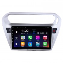 9 pouces Android 12.0Touch écran radio Bluetooth système de navigation GPS Pour 2013 2014 2015 Citroen Elysee Peguot 301 soutien TPMS DVR OBD II USB SD 3G WiFi Caméra arrière Commande au volant