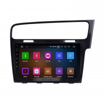 10,1 pouces Android 11.0 pour 2013 2014 2015 VW Volkswagen Golf 7 RHD Radio Navigation GPS Autoradio avec 1024 * 600 Lien miroir à écran tactile OBD2 Commande au volant Caméra de recul