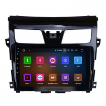 9 pouces 2013-2017 Nissan Teana Android 12.0 Système de navigation GPS Autoradio 3G WiFi TV Canbus USB Caméra de recul Lien miroir HD 1080P Vidéo