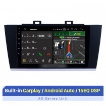 Écran tactile HD de 9 pouces pour lecteur DVD de voiture Subaru Legacy GPS Navi 2015-2018 avec prise en charge Bluetooth lecteur vidéo 1080P