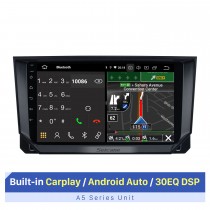 Écran tactile HD de 9 pouces pour 2018 Seat Ibiza ARONA GPS Navi android Support de navigation GPS de voiture Écran tactile 2.5D IPS