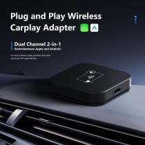Meilleur adaptateur Carplay sans fil Plug and Play Dongle USB pour Carplay filaire d'usine Audi Benz Ford Jeep Kia Honda VW Toyota Véhicules