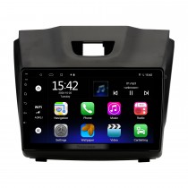9 pouces Chevy Chevrolet S10 2015-2018 ISUZU D-Max Android 10.0 Radio système de navigation GPS HD 1024 * 600 écran tactile Bluetooth DVR Caméra de recul OBD2 TV WIFI Commande au volant USB Lien miroir