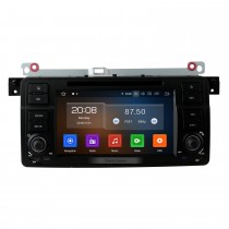 7 pouces Android 12.0 Radio de navigation GPS pour 1998-2006 BMW Série 3 E46 M3 avec écran tactile HD Carplay Bluetooth WIFI Prise en charge USB OBD2 SWC Commande au volant