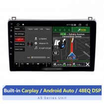 Radio OEM 9 pouces Android 12.0 pour 2006-2010 PROTON GenⅡ Bluetooth HD Écran tactile Navigation GPS Prise en charge USB AUX Carplay DVR OBD Caméra de recul