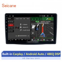 10,1 pouces Android 10.0 pour 2012 Fiat 500L Radio Système de navigation GPS avec écran tactile HD Prise en charge Bluetooth Carplay TPMS