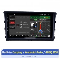 Android 13.0 Radio de navigation GPS à écran tactile HD de 9 pouces pour HYUNDAI MISTRA 2013 avec prise en charge Bluetooth USB WIFI AUX Caméra de recul Carplay SWC