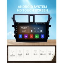 9 pouces Android 12.0 Radio de navigation GPS pour 2015-2018 Suzuki Celerio avec écran tactile HD prise en charge Carplay AUX Bluetooth TPMS