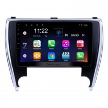 Navigation GPS Android 13.0 avec écran tactile 10,1 pouces HD pour 2015 Toyota Camry (version américaine) avec prise en charge Bluetooth Carplay TPMS
