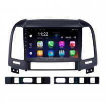 9 pouces Andriod 12.0 HD écran tactile Hyundai Santa Fe 3 générations système de navigation GPS avec support Bluetooth Carplay