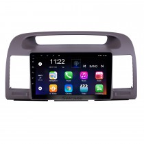 Écran tactile HD 9 pouces Android 13.0 Radio de navigation GPS pour Toyota Camry 2000-2003 avec prise en charge Bluetooth AUX Carplay DAB + OBD