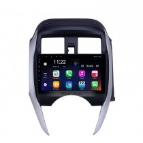 Android 13.0 Radio de navigation GPS à écran tactile HD de 9 pouces pour Nissan Sunny / Almera RHD 2014-2018 avec prise en charge Bluetooth Carplay DVR OBD2