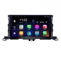 10,1 pouces 2015 Toyota Highlander Android 13.0 Système de Navigation GPS 1024 * 600 Écran Tactile Radio Bluetooth OBD2 DVR Caméra de recul TV 1080 P WIFI Lien de miroir Commande au volant