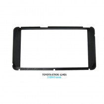 173 * 98mm Double Din Toyota Etios LHD Voiture Radio Fascia Lecteur Audio Stéréo Installer Cadre Panneau Plaque