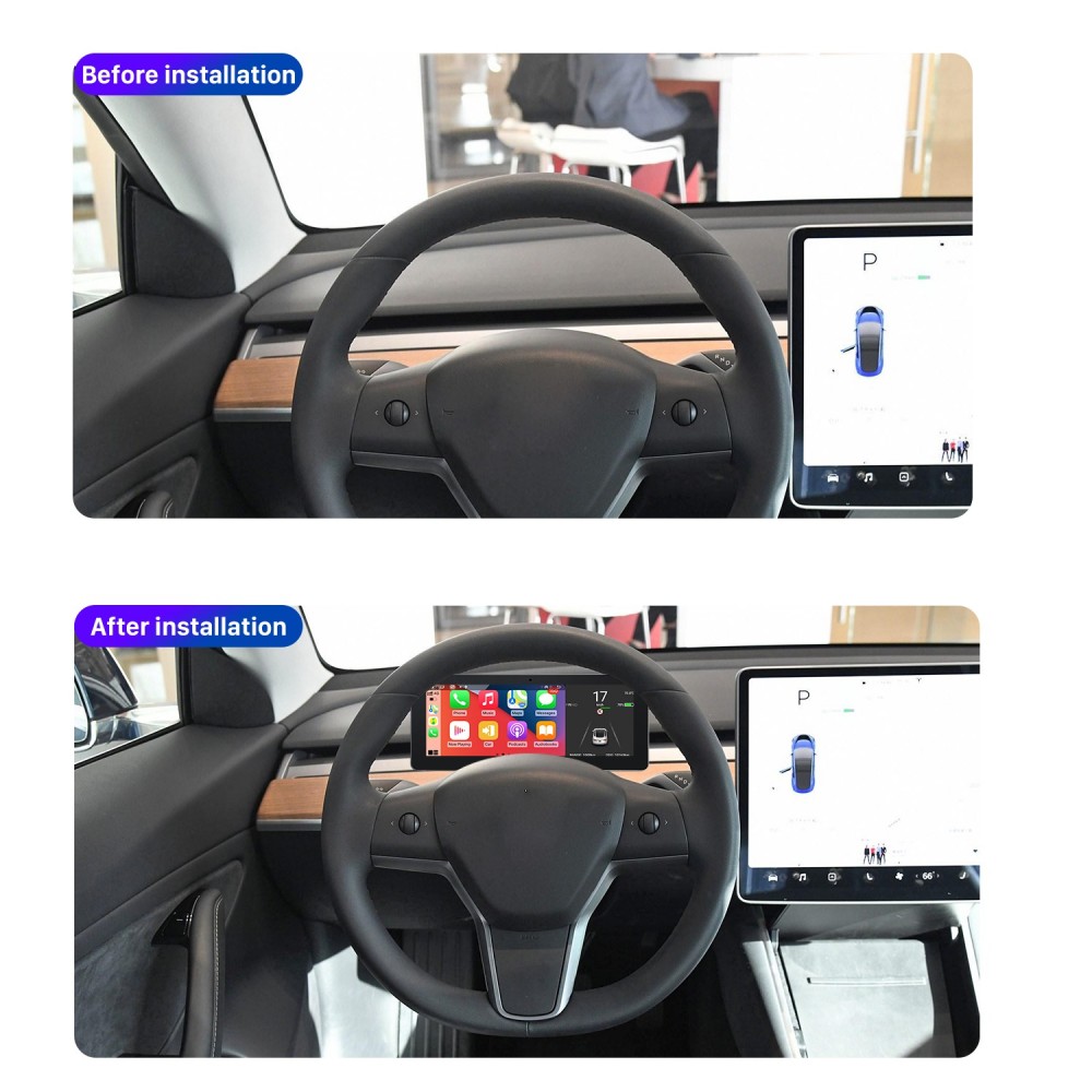 Pour 2019 2020 2021 2022 Tesla modèle 3 modèle Y Android autoradio écran  tactile voiture tableau