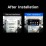 9 pouces Android 13.0 pour 2014 2015 2016 Mazda 3 Axela Système de navigation GPS stéréo avec prise en charge de l'écran tactile Bluetooth Caméra de recul