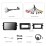 Android 13.0 HD Écran tactile 9 pouces pour 2006 2007-2011 TOYOTA AURIS Radio Système de navigation GPS avec prise en charge Bluetooth Carplay Caméra arrière