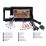 10,1 pouces Android 14.0 pour 2006 Toyota Wish Radio Système de navigation GPS avec écran tactile HD Prise en charge Bluetooth Carplay OBD2