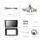 Pour SSANG YONG REXTON 2002 Radio Android 13.0 HD Écran tactile 9 pouces Système de navigation GPS avec prise en charge WIFI Bluetooth Carplay DVR