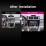 Android 11.0 2012-2017 Toyota Camry 10.1 Pouce HD Écran Tactile Voiture Stéréo Radio Tête Unité GPS Navigation Bluetooth WIFI Soutien Caméra de Recul Volant Contrôle USB DVR