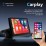 Moniteur tactile sans fil Carplay Android Auto de 7 pouces Système de navigation GPS stéréo avec prise en charge Bluetooth Affichage vidéo HD de la caméra de recul