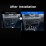 OEM 9 pouces Android 13.0 pour 1991-1999 MITSUBISHI PAJERO Radio Système de navigation GPS avec écran tactile HD Prise en charge Bluetooth Carplay OBD2 DVR TPMS