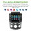 9,7 pouces Android 11.0 pour 2009-2016 KIA Forte Radio Système de navigation GPS avec écran tactile Bluetooth HD Prise en charge AUX Carplay Caméra numérique TV AHD